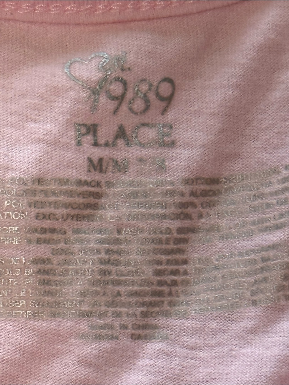 1989 Place Girls‎ Pink Floral Tulle Party Dress Size 7 - Picture 5 of 6
